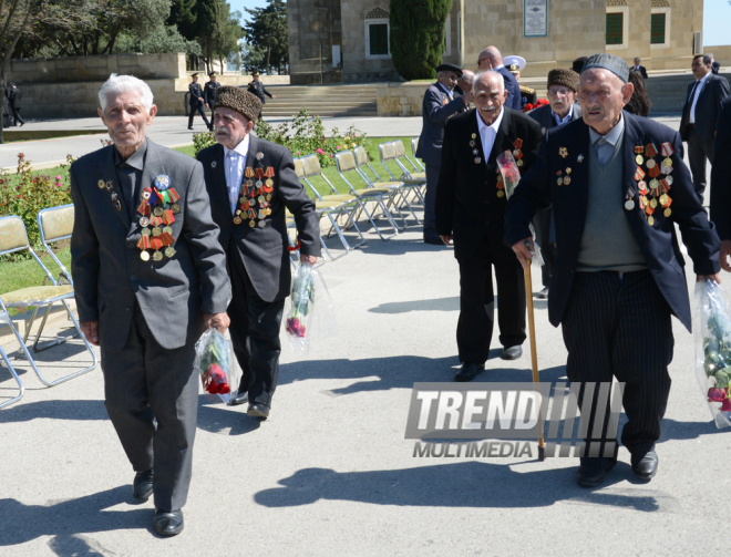 Azerbaijan marks Victory Day in Great Patriotic War. Azerbaijan, Baku, 9 May 2016  